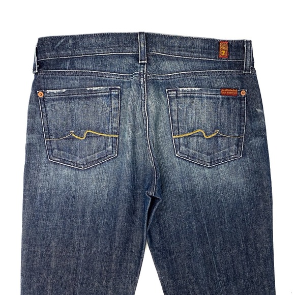 7 For All Mankind 080 Original Bootcut Jeans 29 - Picture 5 of 9